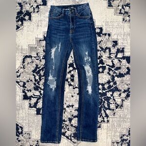 Fashion Nova High-rise Ripped Jeans